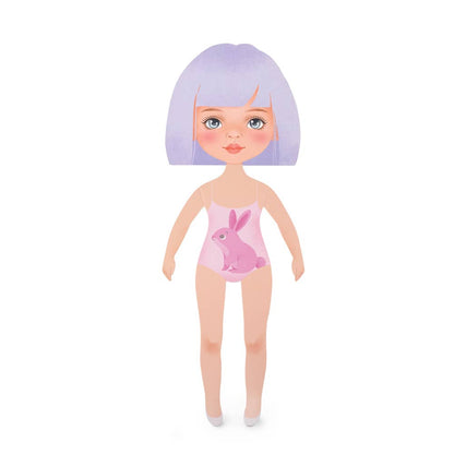 Ensemble de vêtements : jersey violet 28 cm