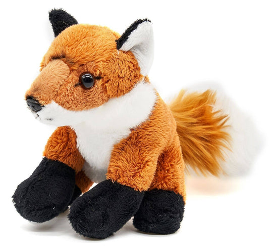 Plüschtier: Sitzender Fuchs