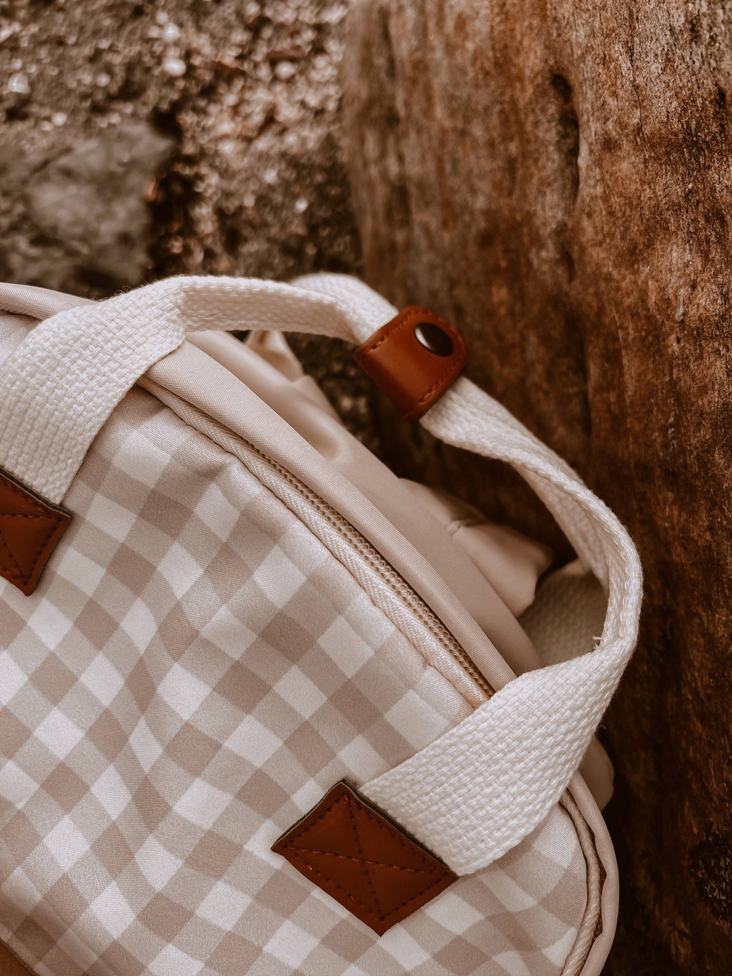 Kids' Backpack - Gingham