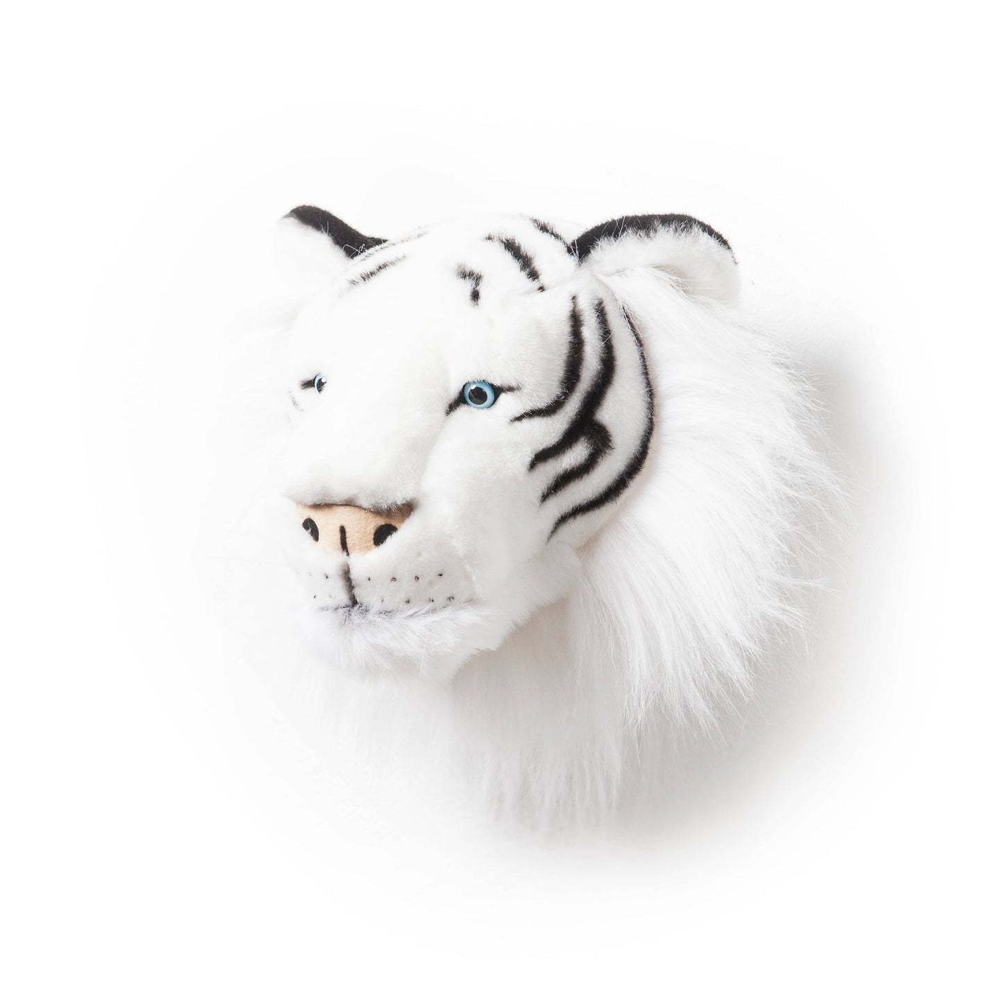 Wanddekoration Plüschtier Albert der weiße Tiger