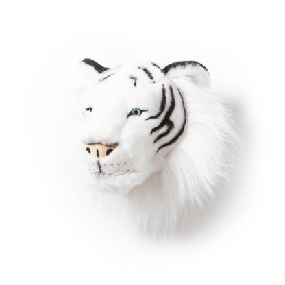 Wanddekoration Plüschtier Albert der weiße Tiger