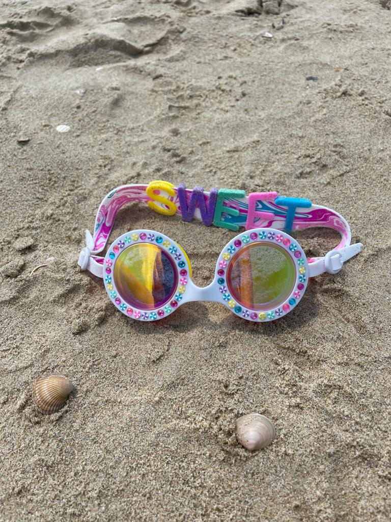 Swimming Goggles - Bright Stripe