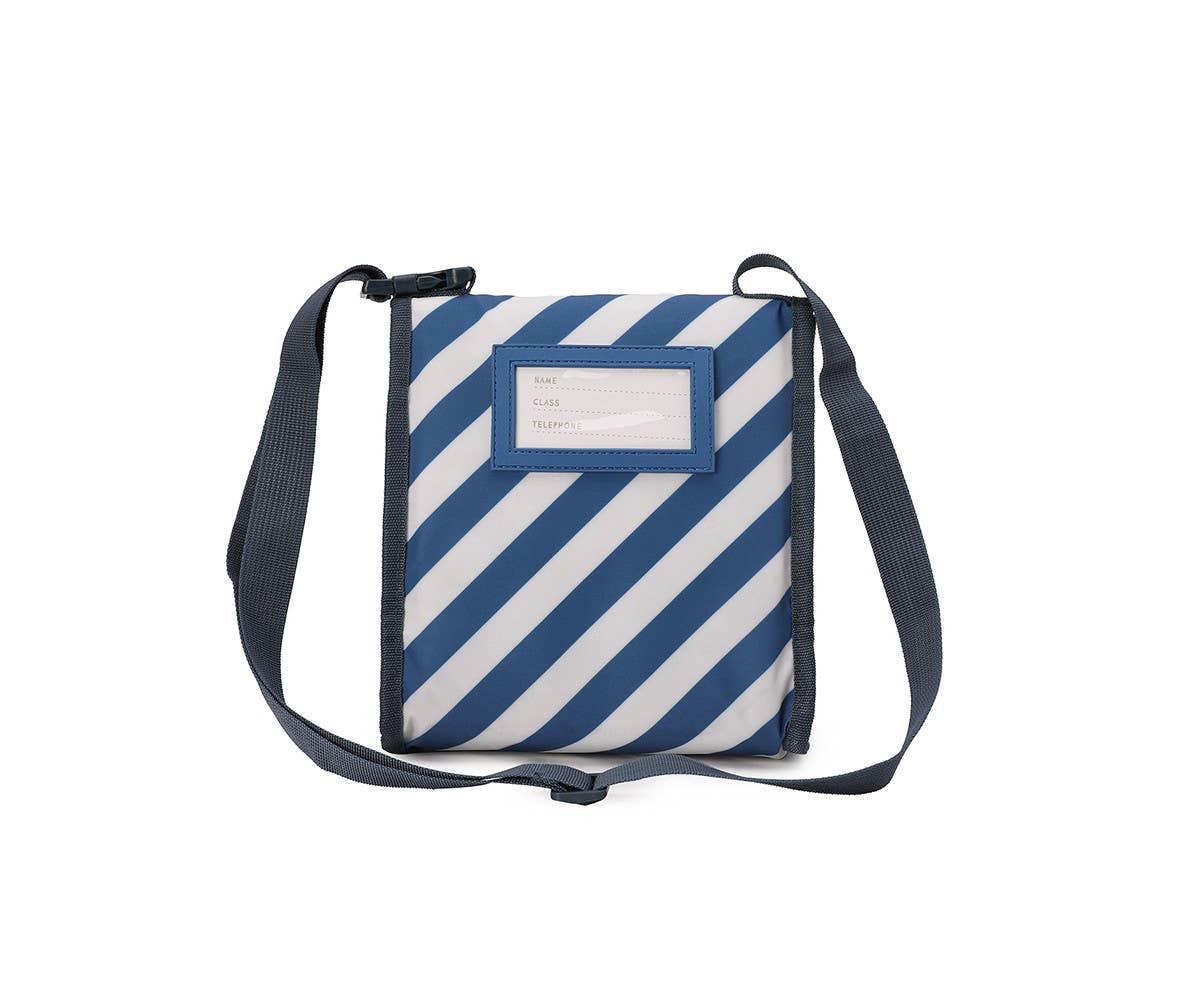 Isolierte Snacktasche "Stripes Blues & Beyond"