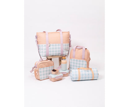 Apricot Stripes Insulated Bag