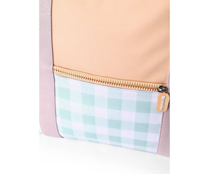 Apricot Stripes Insulated Bag