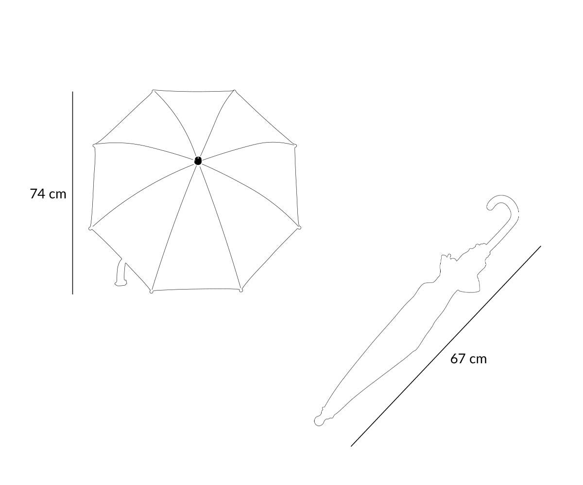 Rotkäppchen-Regenschirm