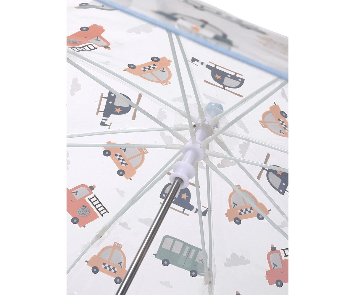 Transparenter Autoschirm