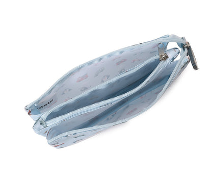 Federmäppchen mit 3 Fächern im Auto-Design