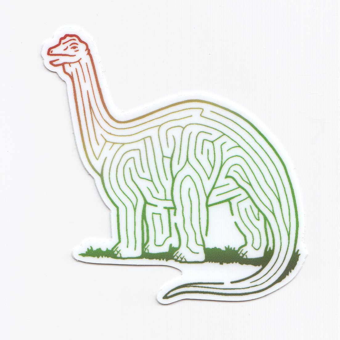 Sticker Dinosaurier-Labyrinth