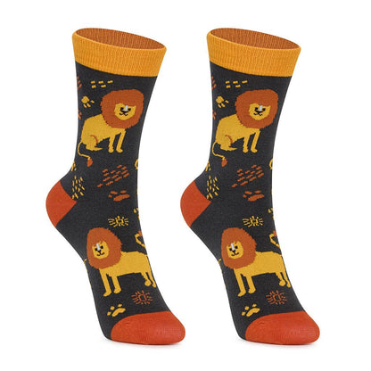 Kindersocken Löwen