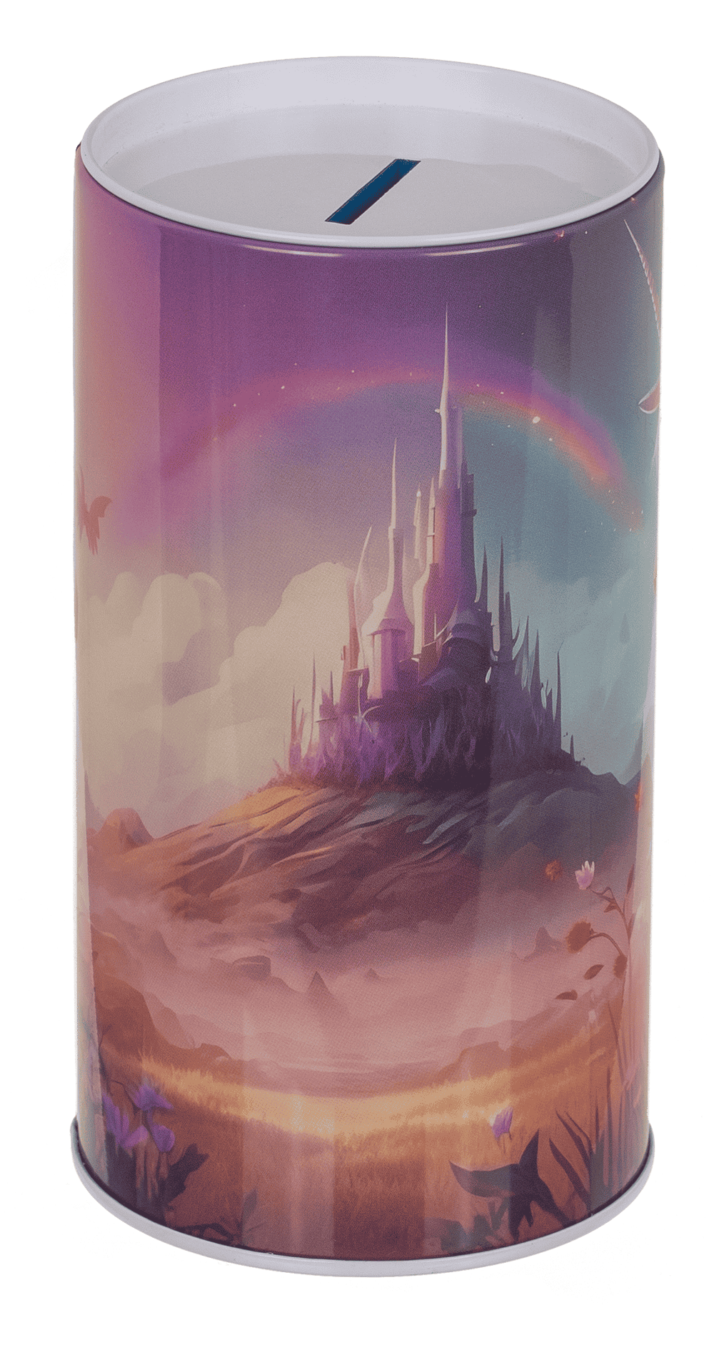 Argent bank avec son – licorne en métal – vue 3
