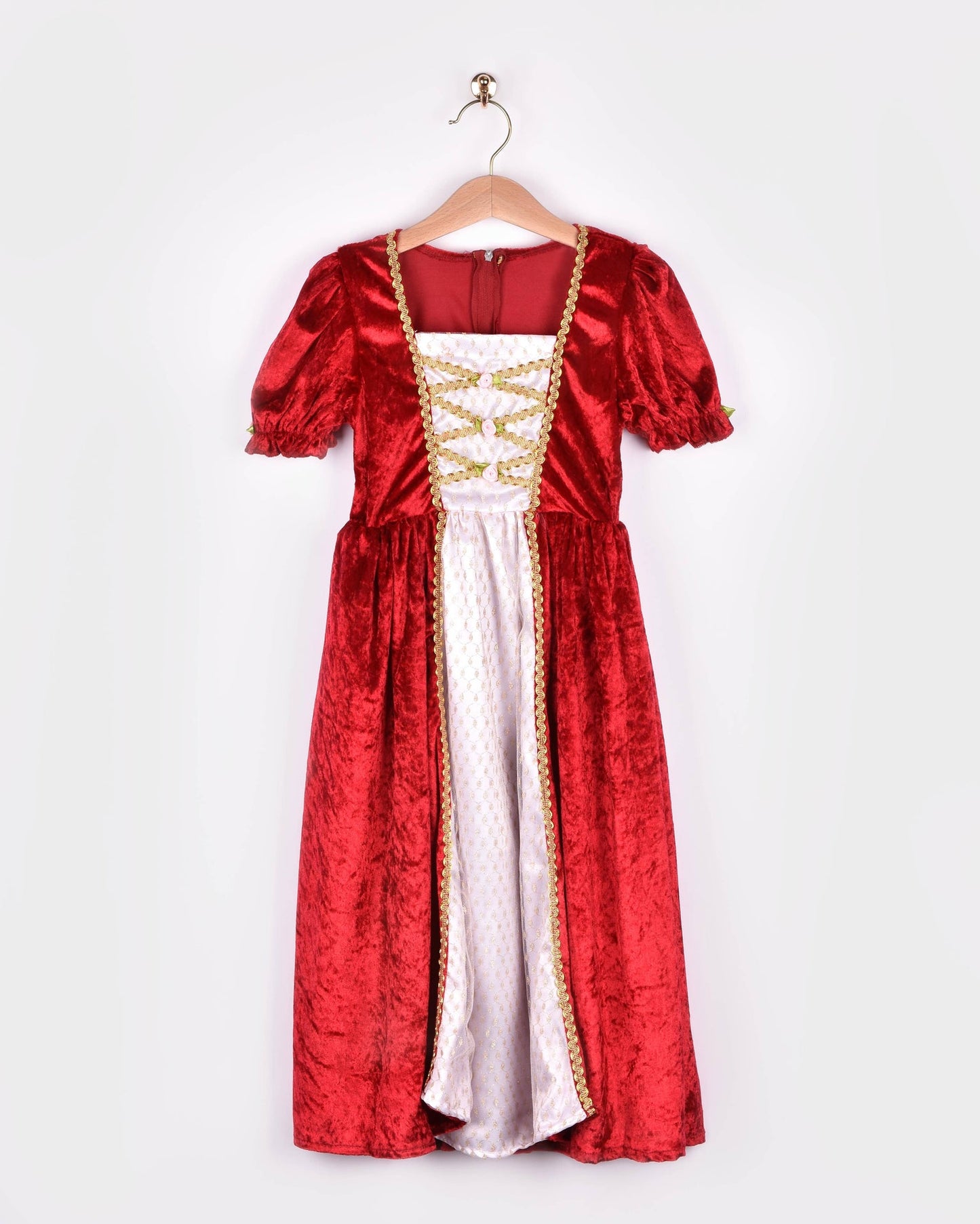Red Velvet Princess Dress Den Goda Fen 2-4 years (98-104 cm)