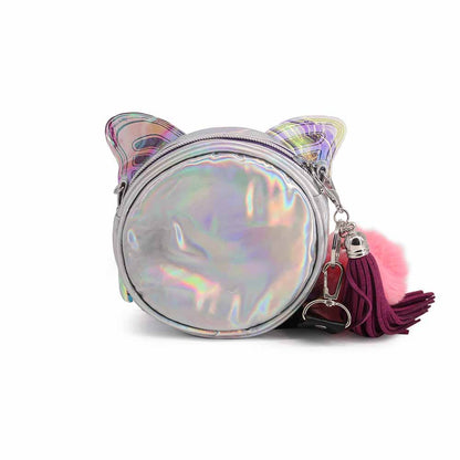 Oh My Pop! "Wings" Small Round Shoulder Bag