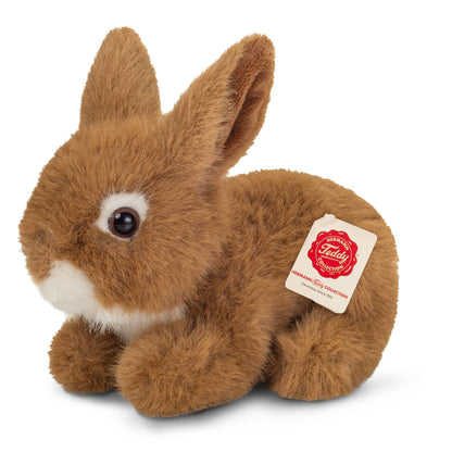Peluche Lièvre brun assis