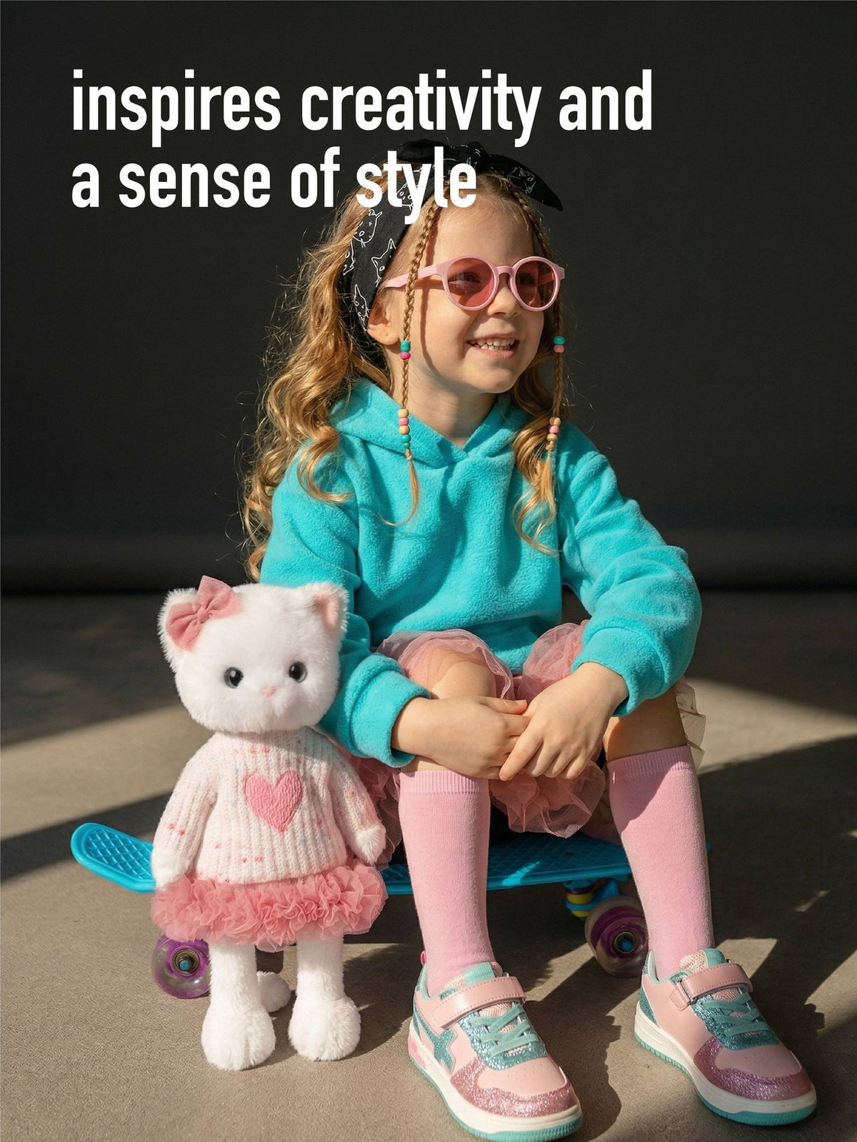 Peluche, Lucky Kitty, Lucky Sophie : Charme tendre 38 cm, 3 ans et +