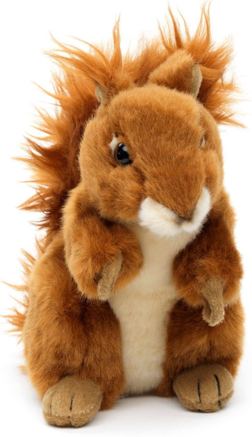 Plüsch-Eichhörnchen stehend