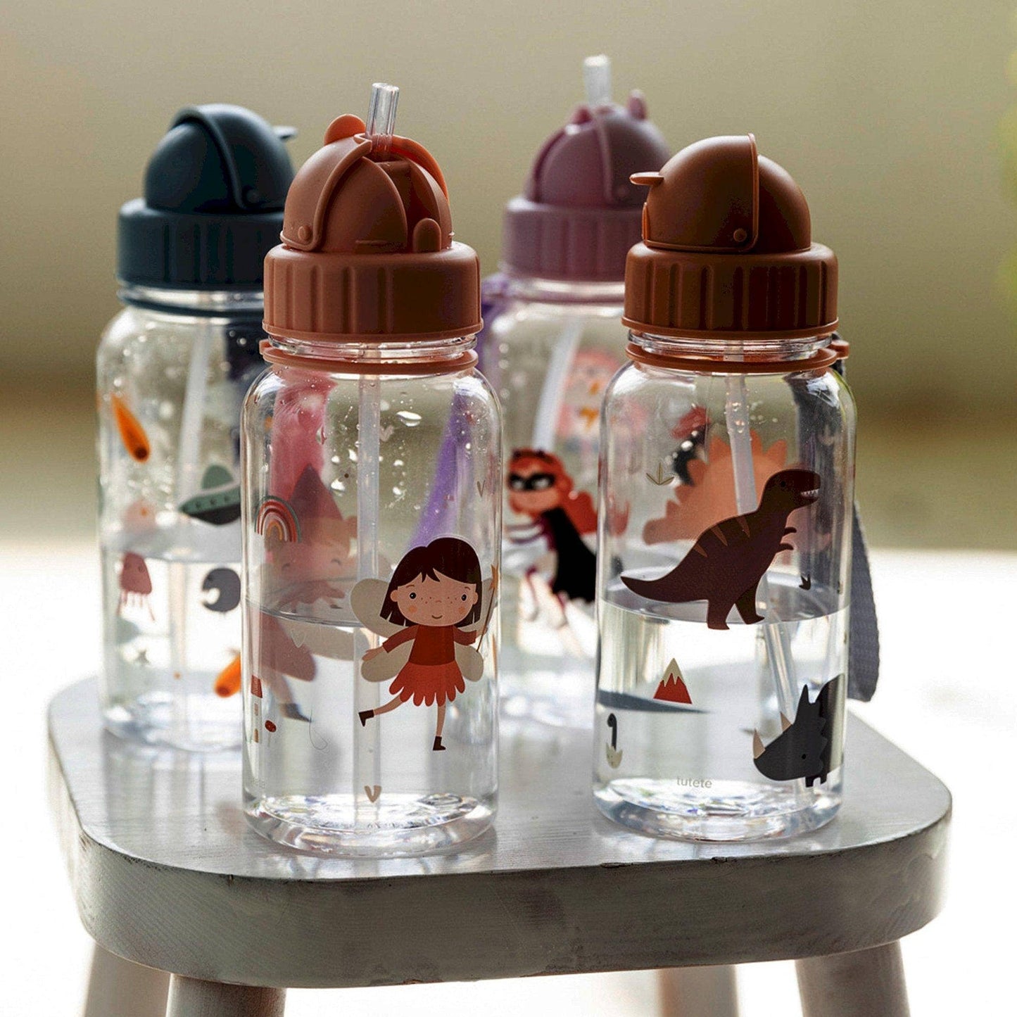 Gourde en plastique Monde des Dinosaures