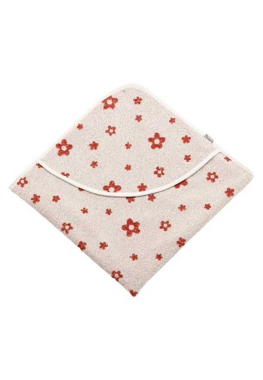 Cape de bain Cheval Sunny fleurs - 80 x 80 cm