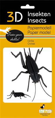 3D Paper Model - Cricket