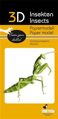 3D-Papiermodell - Betender Prinz