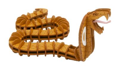 3D-Papiermodell - Kobra
