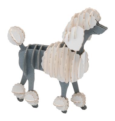 3D Paper Model - Poodle