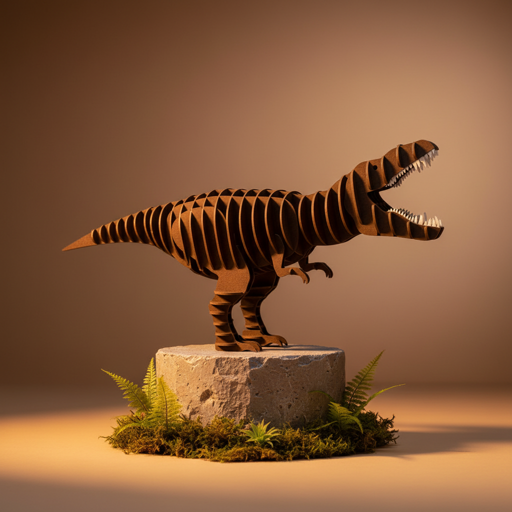 3D-Papiermodell - T-Rex