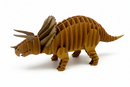 3D Papiermodell - Triceratops