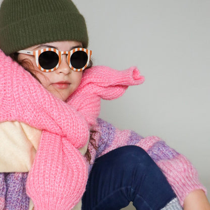 Lunettes de soleil Enfant Hop'Pop – CAT 3 – Rayures