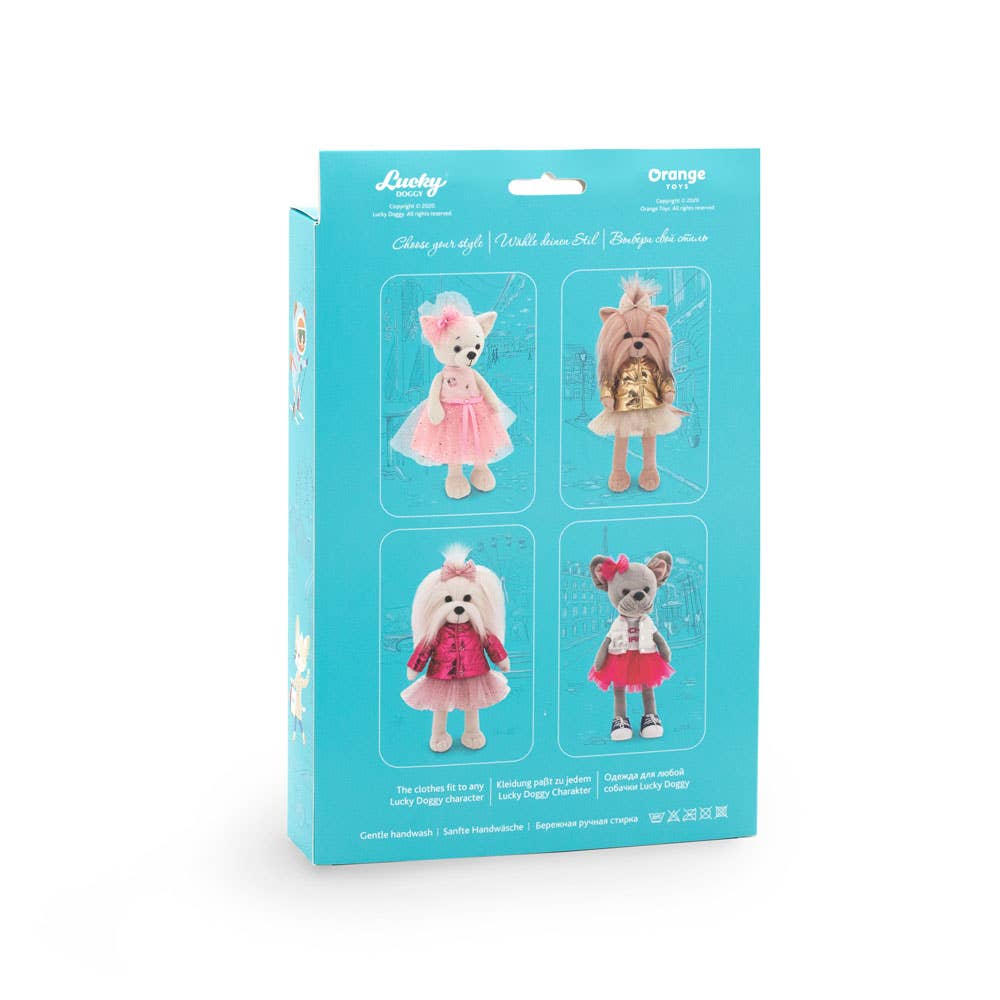 Bekleidungsset: rosa Jacke