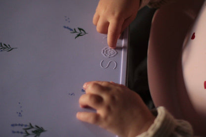 Silikon-Platzset – Lavendel – Lila