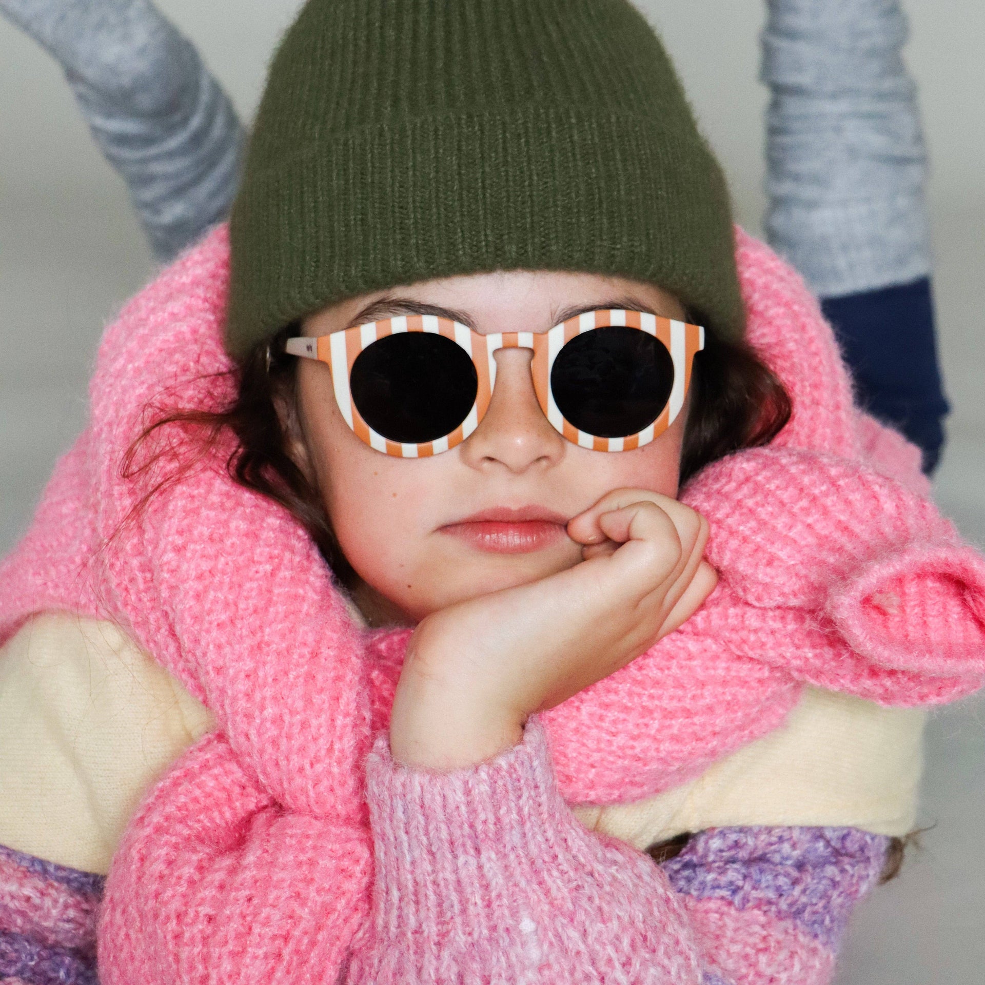 Lunettes de soleil Enfant Hop'Pop – CAT 3 – Rayures