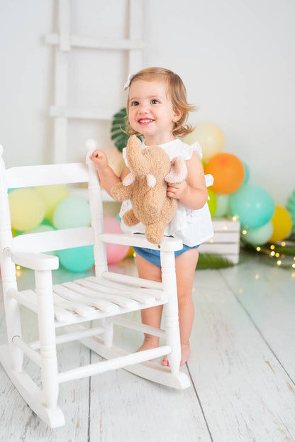 Braunes Babyelefanten-Plüschtier 