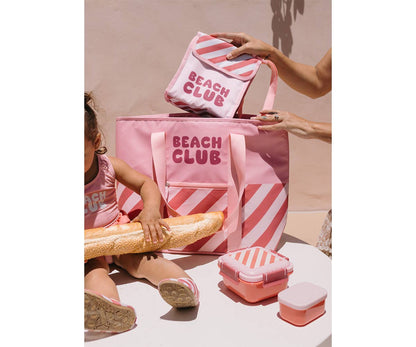 Isolierte Snacktasche Stripes Bloom & Blush
