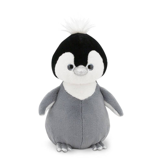 Fluffy, der graue Pinguin – Plüschtier – 22 cm – Geeignet ab 0 Monaten