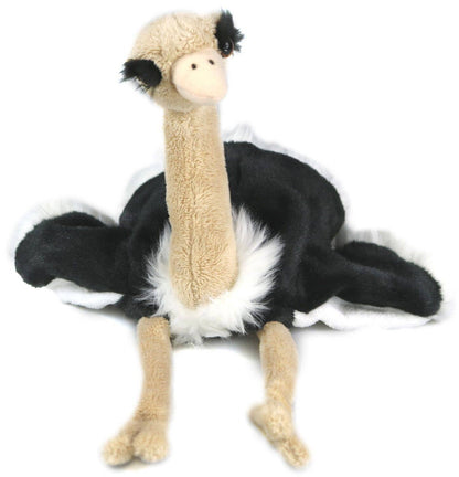 Straußenhandpuppe