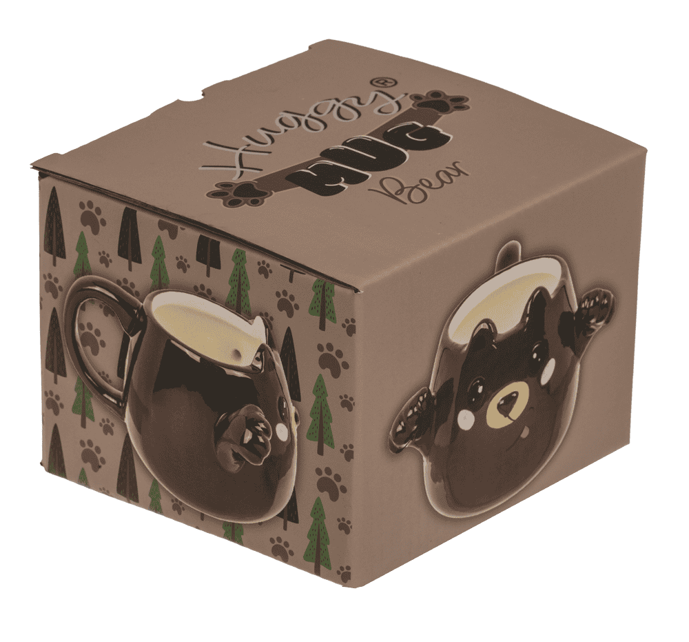 Mug – Huggy mug, ours, dolomite, 15 x 10 cm – vue 3