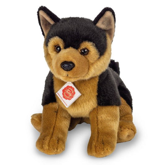 Sitzender Deutscher Schäferhundwelpe Plüschtier