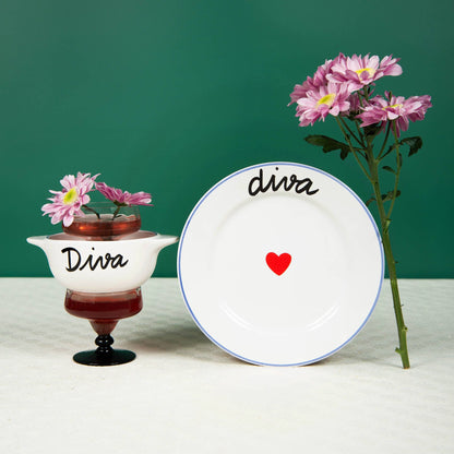 Assiette La Famille S’éclate - Diva – vue produit 4