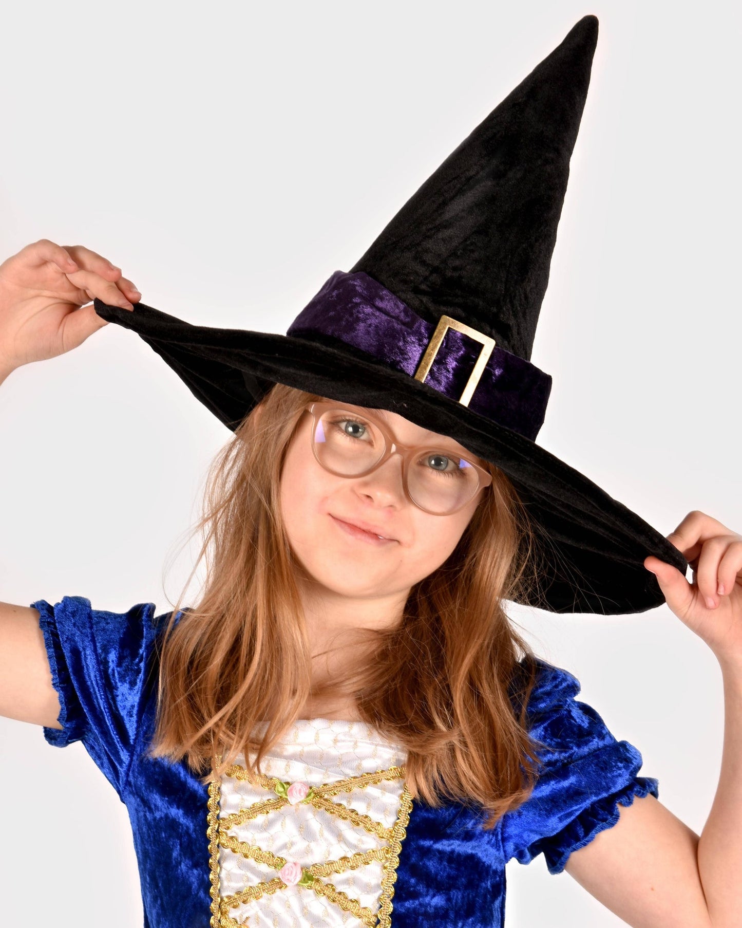 Deluxe Velvet Wizard/Witch Hat One Size