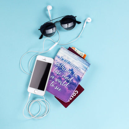 Étui pour passeport – World To See