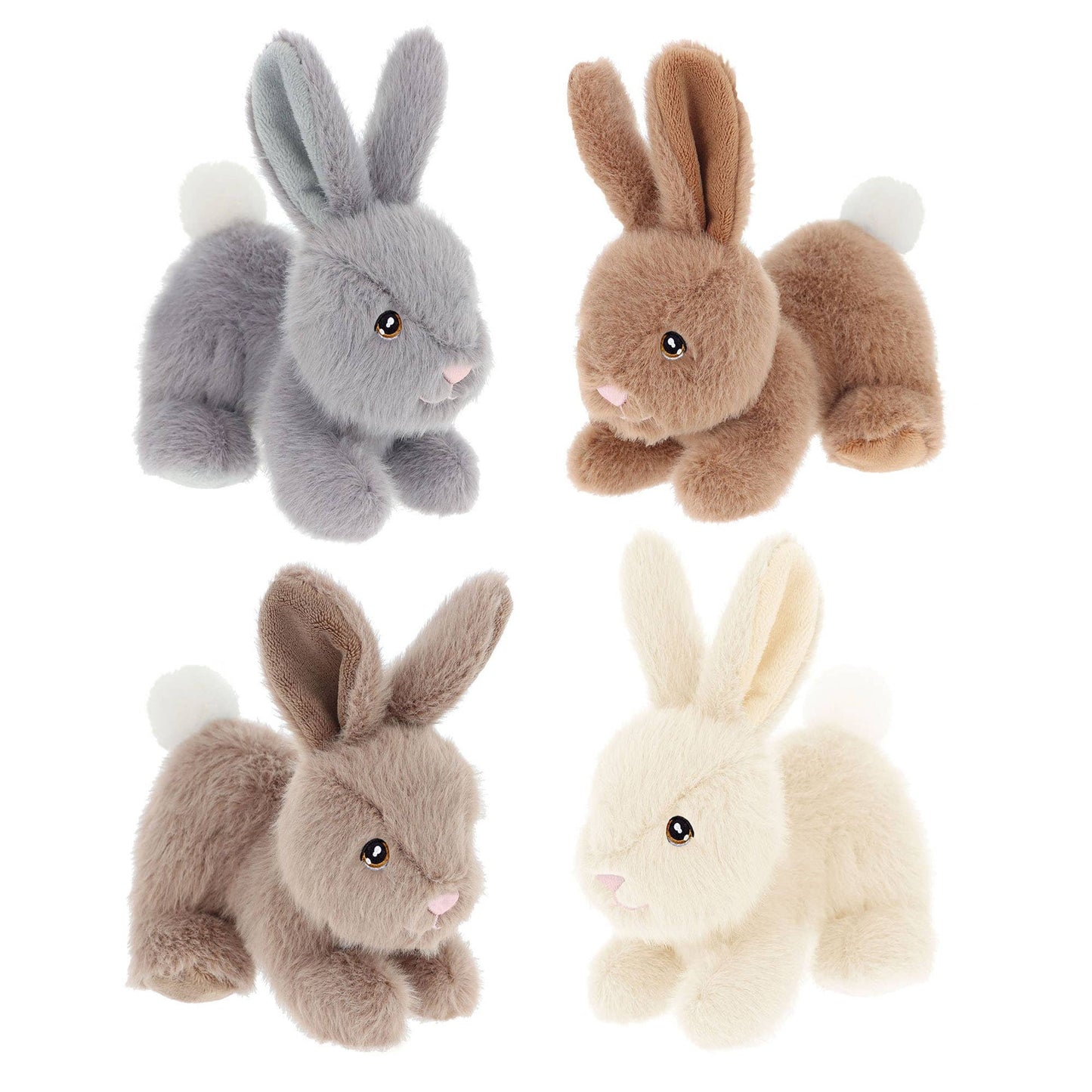 Peluche Keeleco Bunny Pets Lapins 14 cm