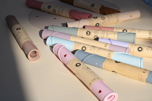 Silikon-Katzen-Platzset – Creme