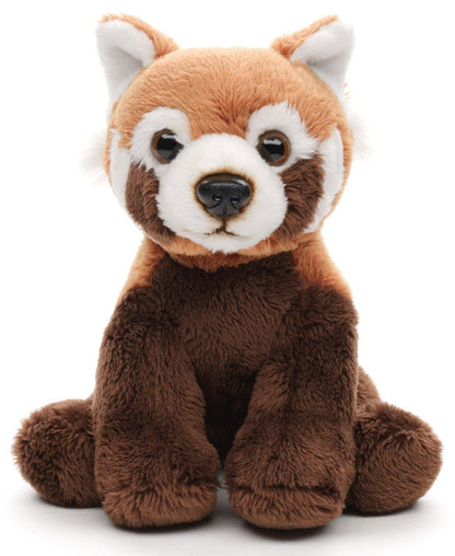 Red panda plush, sitting