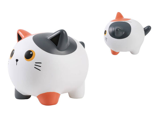 Spardose Katze orange
