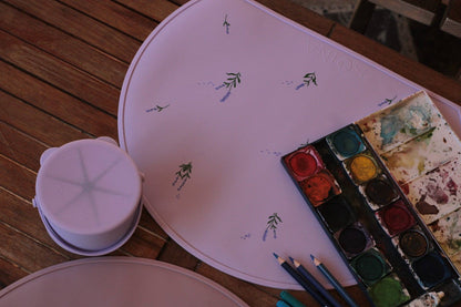 Silikon-Platzset – Lavendel – Lila
