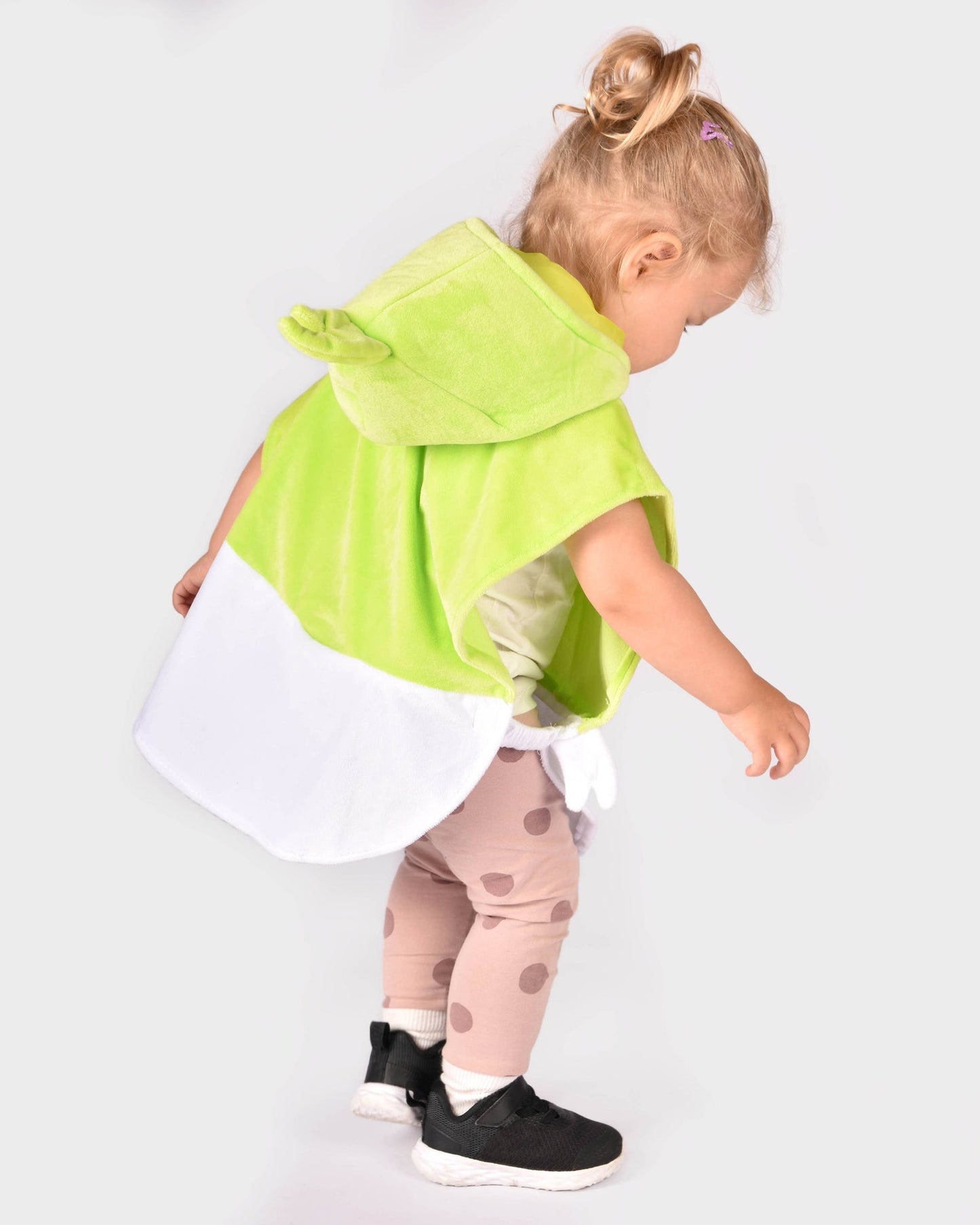 Green cape Babblarna Dadda size 86-110 cm 1-4 years