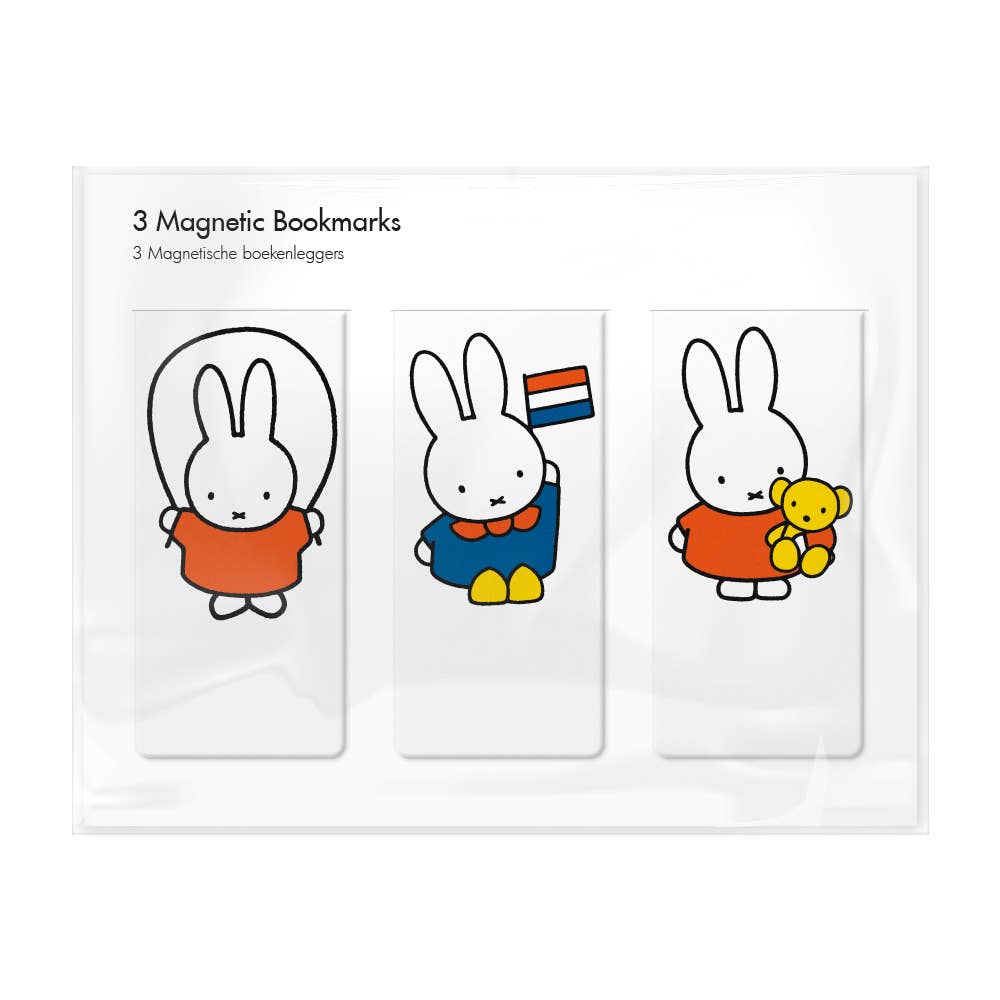 Magnetisches Lesezeichen, 3er-Set, Miffy spielt