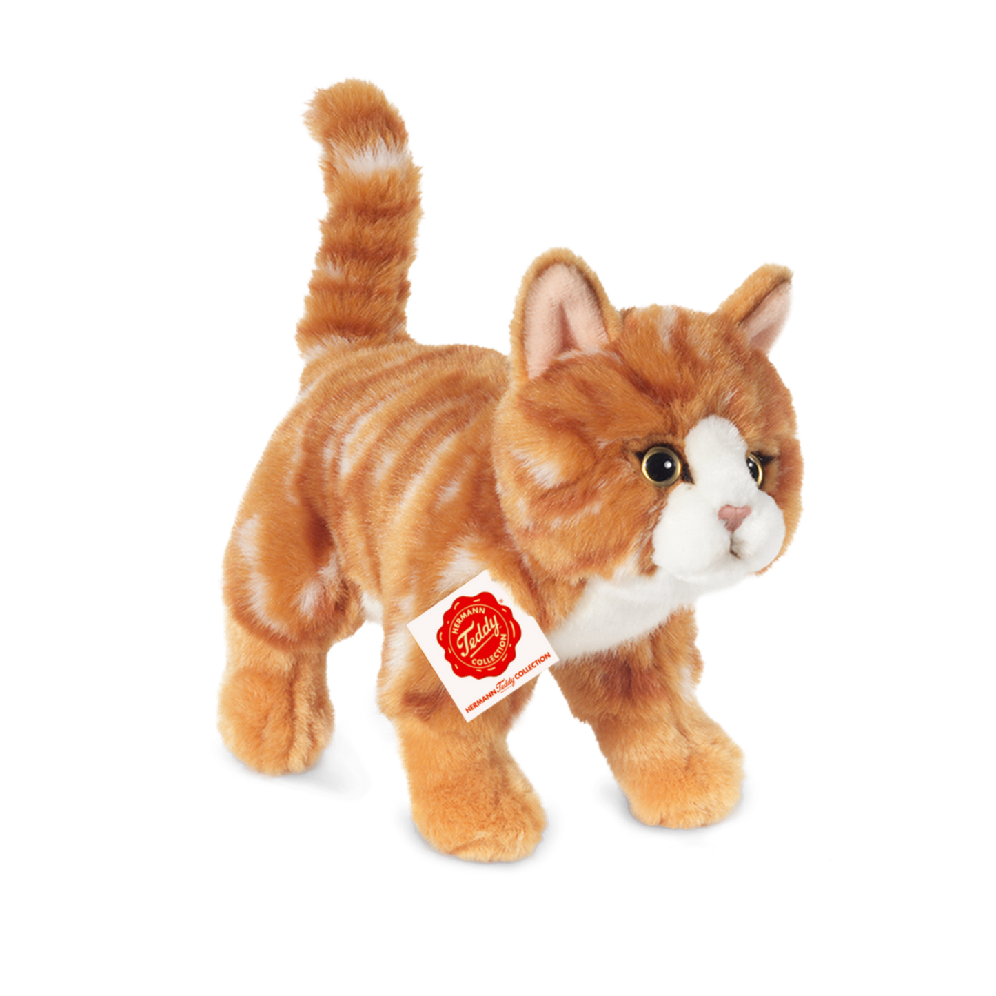 Peluche Chat Tigré Debout - Teddy Hermann