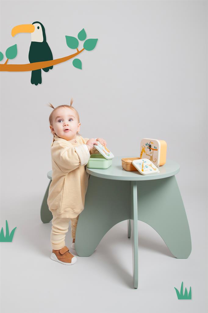 Lunchbox mit Dschungeltieren